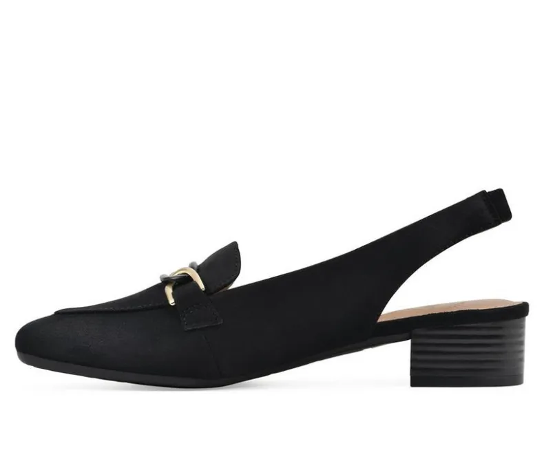Loafers & Oxfords>White Mountain Women's Boreal Slingback Loafers