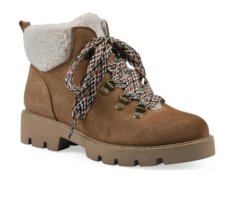 Lace Up|Boots & Booties>White Mountain Women's Gloving Lace Up Winter Booties