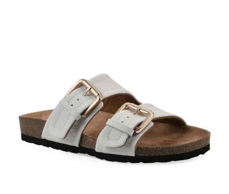Sandals>White Mountain Women's Griffon Footbed Sandals