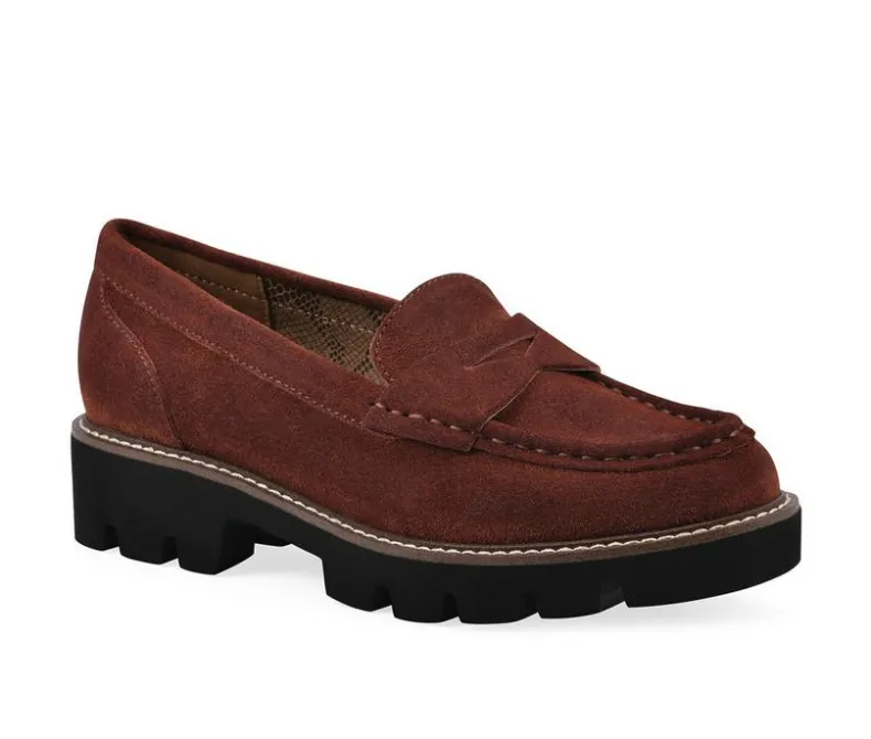 Loafers & Oxfords>White Mountain Women's Gunner Chunky Loafers