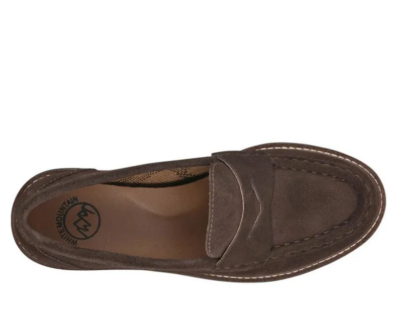 Loafers & Oxfords>White Mountain Women's Gunner Chunky Loafers