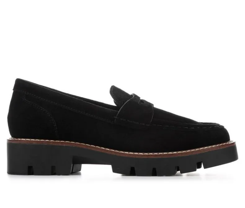 Loafers & Oxfords>White Mountain Women's Gunner Chunky Loafers