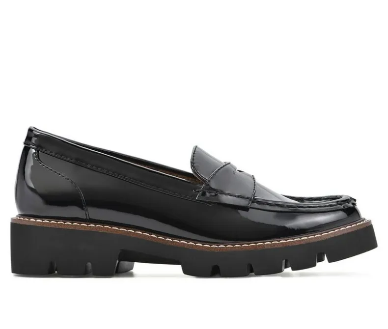 Loafers & Oxfords>White Mountain Women's Gunner Chunky Loafers