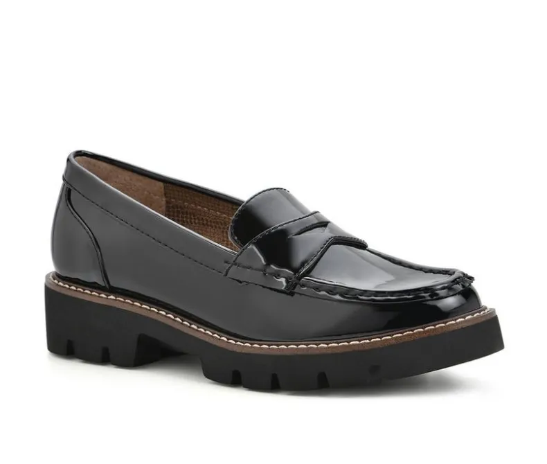 Loafers & Oxfords>White Mountain Women's Gunner Chunky Loafers