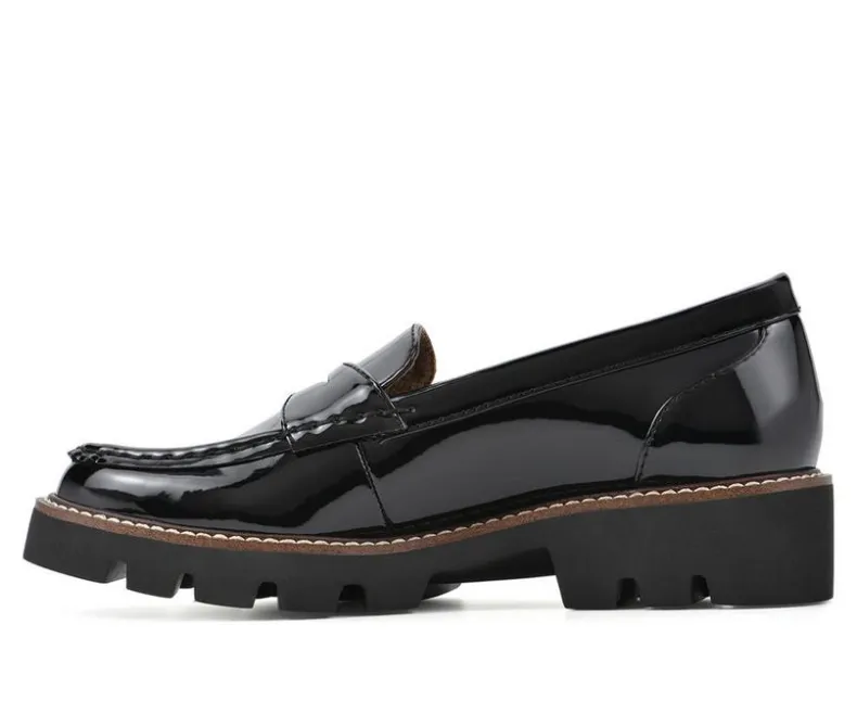 Loafers & Oxfords>White Mountain Women's Gunner Chunky Loafers