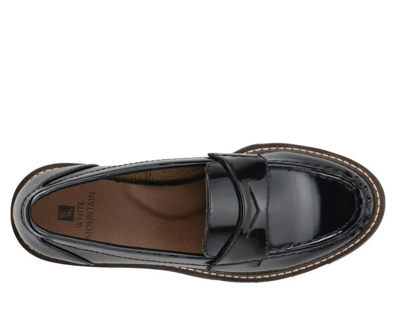 Loafers & Oxfords>White Mountain Women's Gunner Chunky Loafers