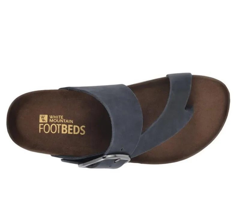 Sandals>White Mountain Women's Harley Footbed Sandals
