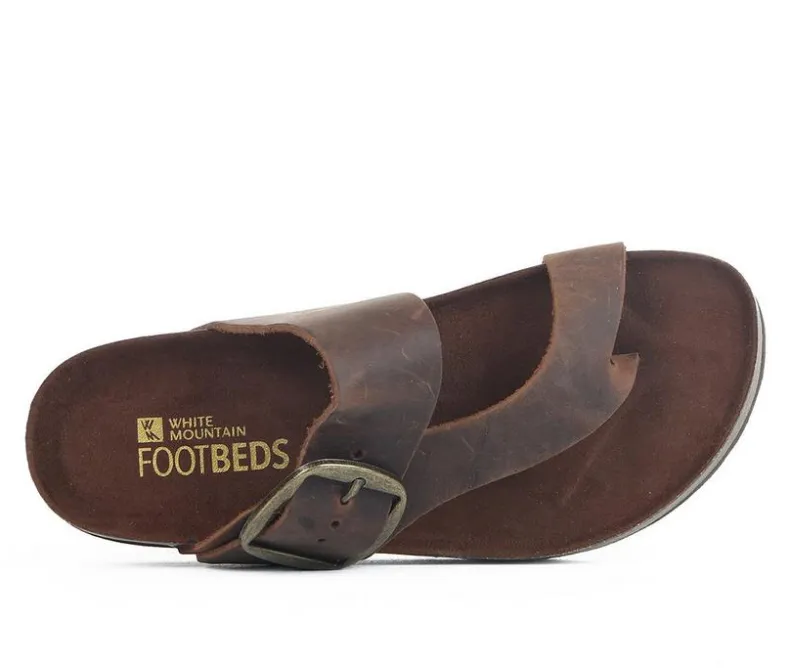 Sandals>White Mountain Women's Harley Footbed Sandals