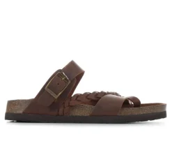 Sandals>White Mountain Women's Hazy Footbed Sandals