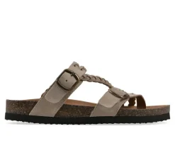 Sandals>White Mountain Women's Haziest Footbed Sandals