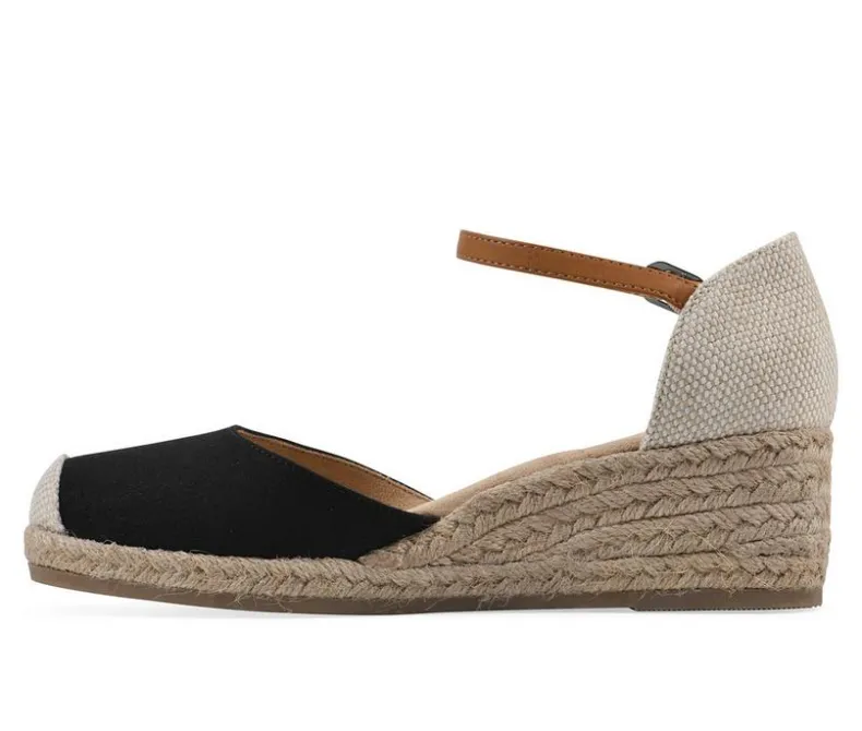 Sandals>White Mountain Women's Maintain Wedge Sandals