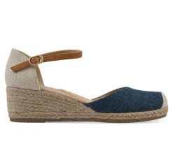 Sandals>White Mountain Women's Maintain Wedge Sandals
