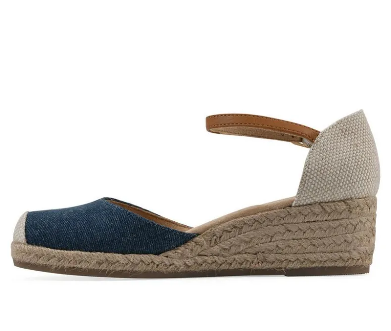 Sandals>White Mountain Women's Maintain Wedge Sandals