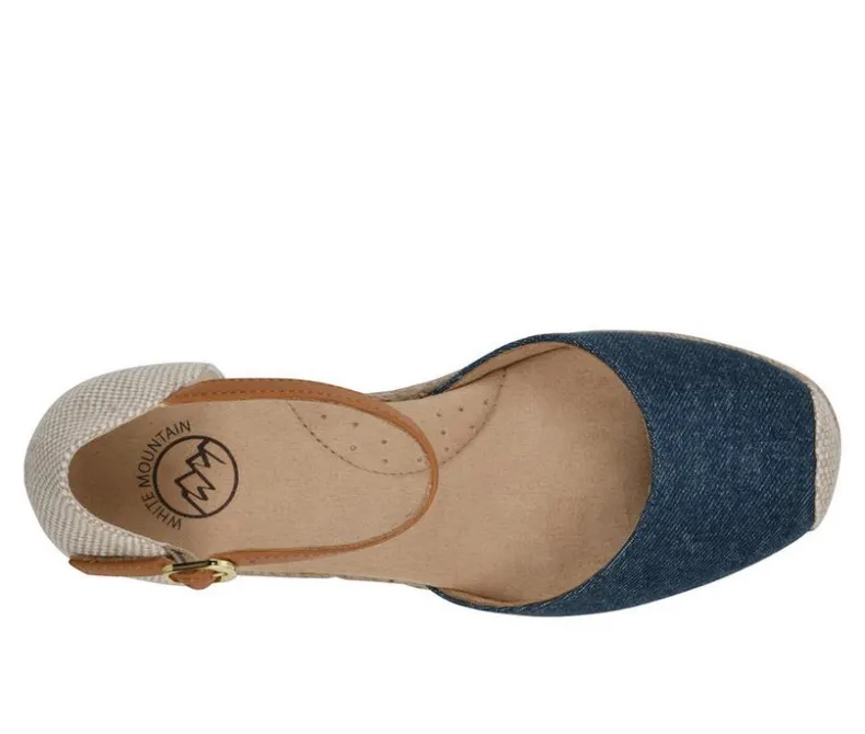 Sandals>White Mountain Women's Maintain Wedge Sandals