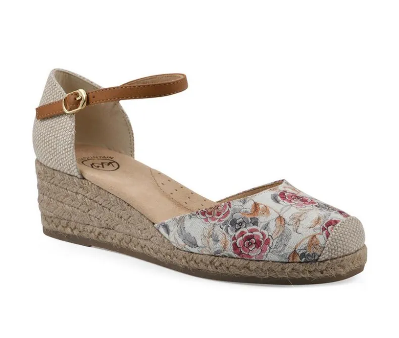 Sandals>White Mountain Women's Maintain Wedge Sandals