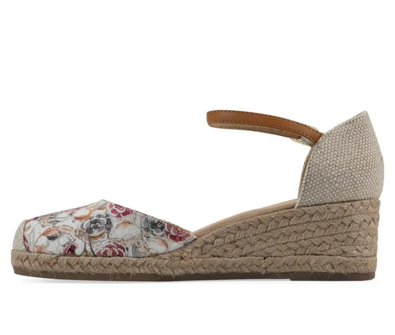 Sandals>White Mountain Women's Maintain Wedge Sandals