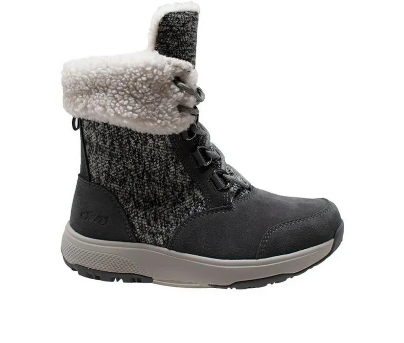 Cozy>Winter Tecs Women's Fleece Lace Winter Boots