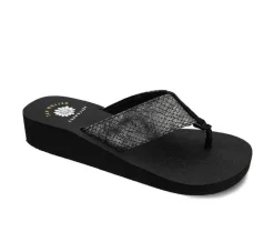 Sandals>Yellow Box Women's Chellie Wedge Flip-Flops