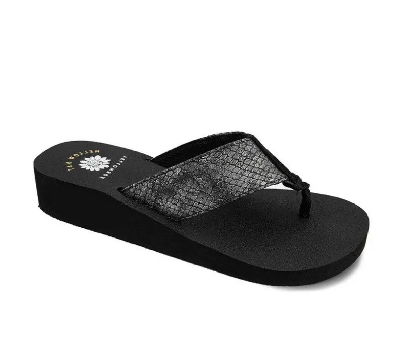Sandals>Yellow Box Women's Chellie Wedge Flip-Flops
