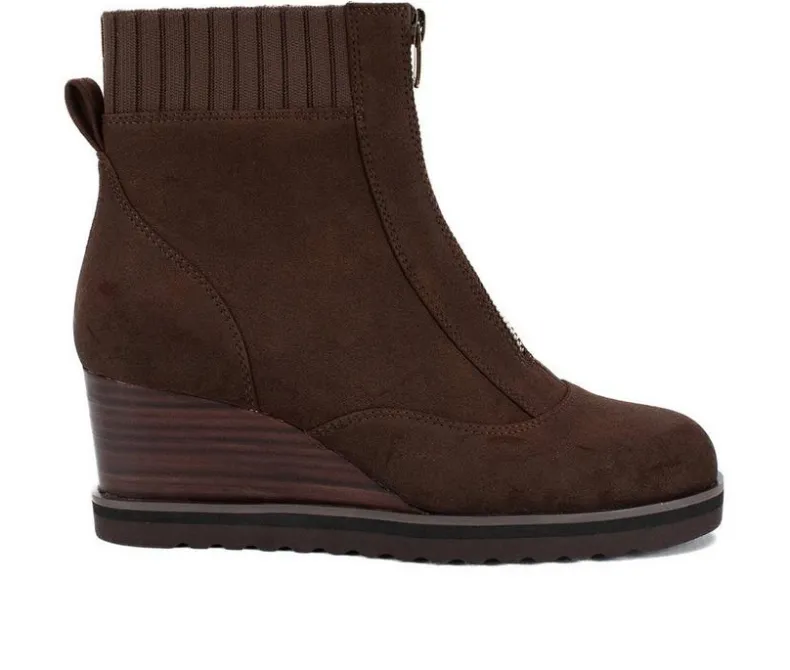 Dress>Yellow Box Women's Corado Wedge Booties
