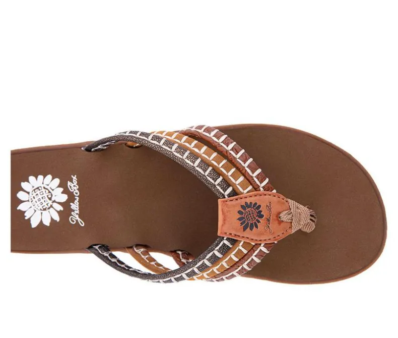Sandals>Yellow Box Women's Fitzen Flip-Flops