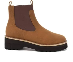 Chelsea>Yellow Box Women's Idela Chelsea Booties