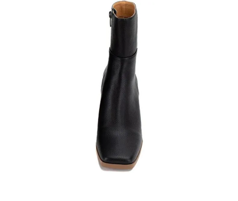 Dress>Yellow Box Women's Maora Low Calf Heeled Booties