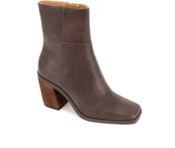 Dress>Yellow Box Women's Maora Low Calf Heeled Booties