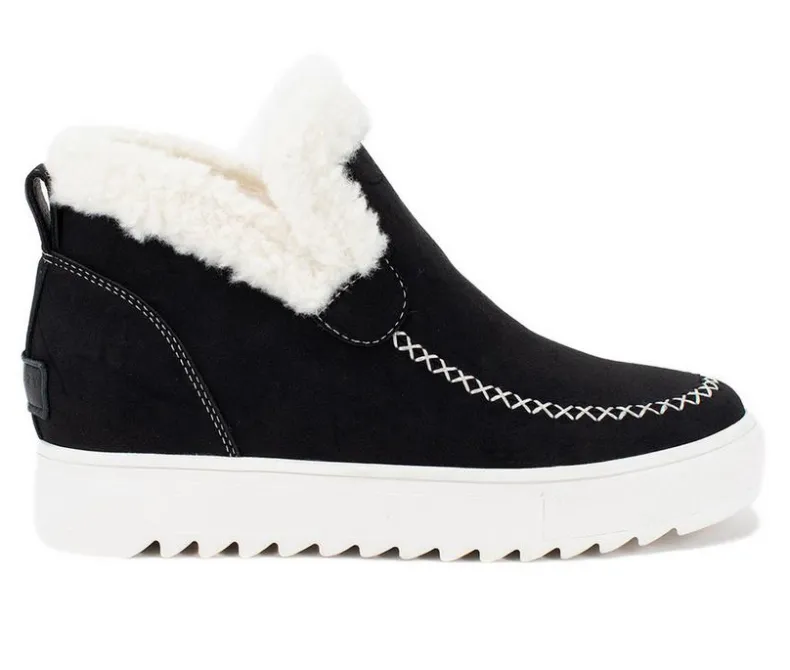 Cozy>Yellow Box Women's Moritz Shearling Wedge Boots