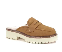 Loafers & Oxfords|Clogs & Mules>Yellow Box Women's Shareen Shearling Loafer Mules