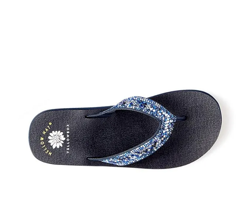 Sandals>Yellow Box Women's Soriano Mellow Mat Flip-Flops
