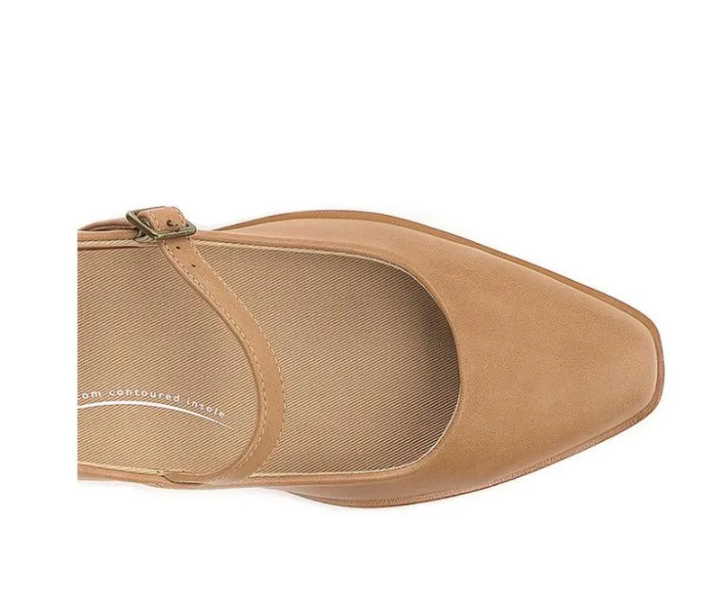 Flats>Yellow Box Women's Wilma Low Heeled Maryjanes