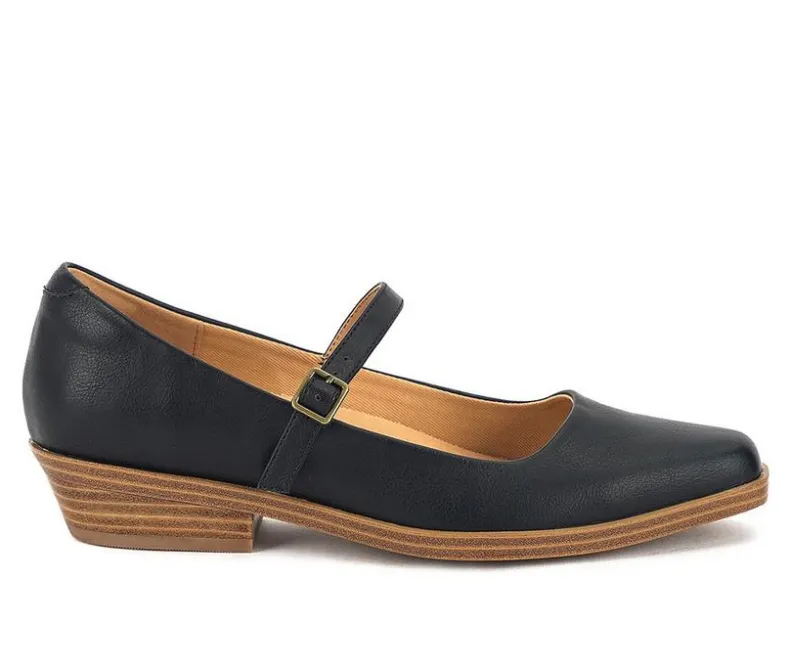 Flats>Yellow Box Women's Wilma Low Heeled Maryjanes