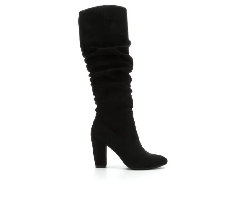 Tall|Dress>Y-Not Women's Compassion Ruched Knee High Boots