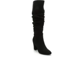 Tall|Dress>Y-Not Women's Compassion Ruched Knee High Boots