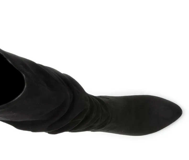 Tall|Dress>Y-Not Women's Compassion Ruched Knee High Boots