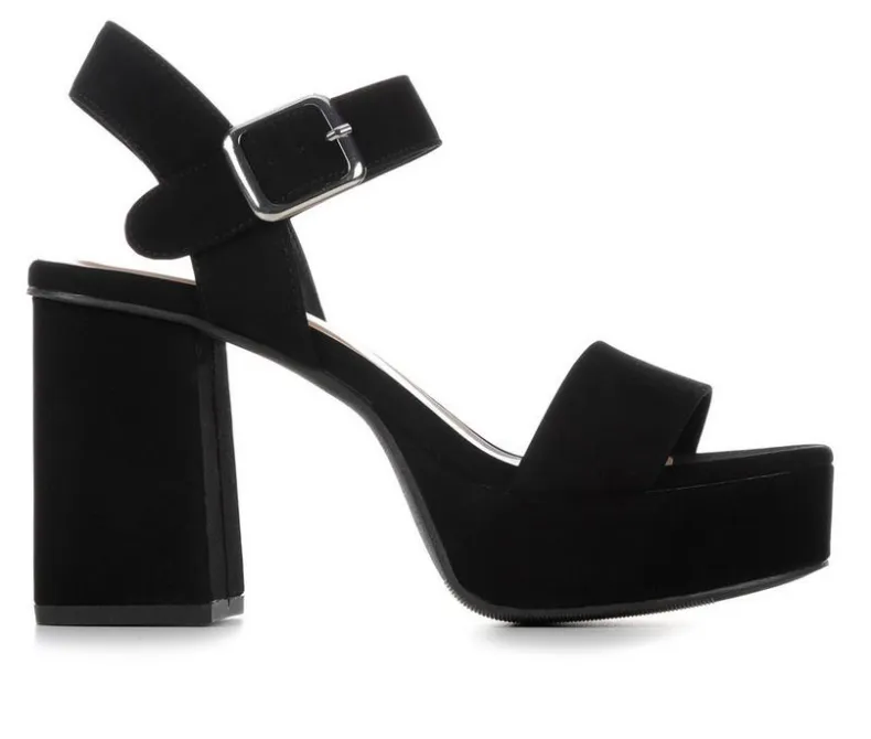 Sandals|Pumps & Heels>Y-Not Women's Macey Platform Dress Sandals