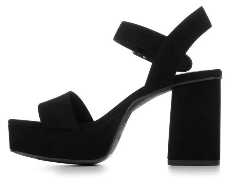 Sandals|Pumps & Heels>Y-Not Women's Macey Platform Dress Sandals