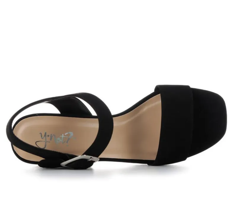 Sandals|Pumps & Heels>Y-Not Women's Macey Platform Dress Sandals