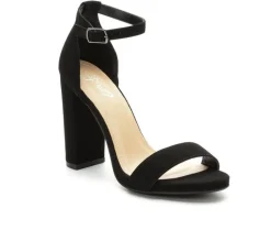 Sandals|Pumps & Heels>Y-Not Women's Shiner Heeled Sandals