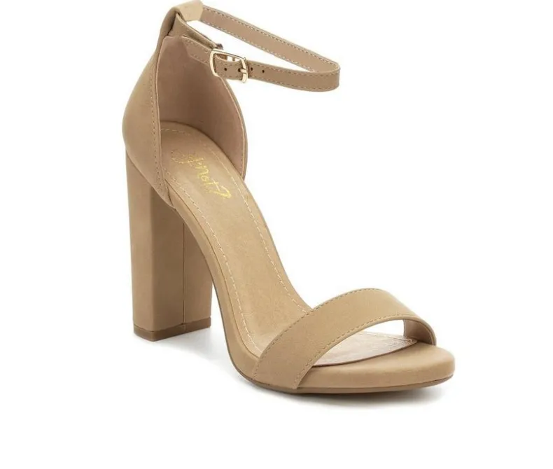 Sandals|Pumps & Heels>Y-Not Women's Shiner Heeled Sandals